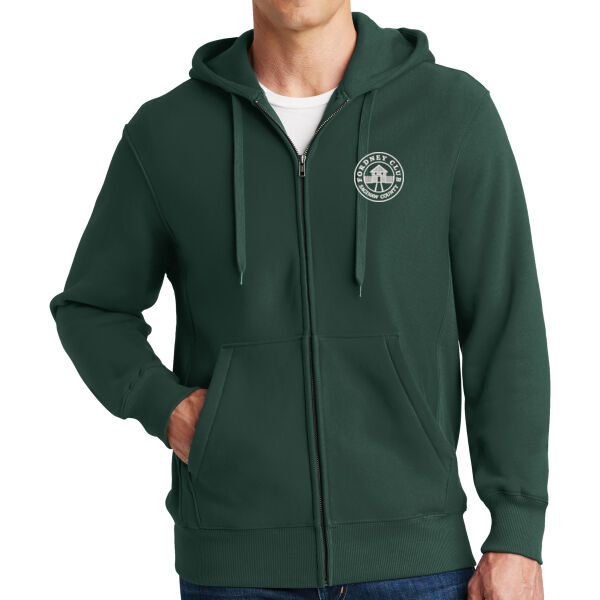 Fordney - Super Heavyweight Full Zip Hooded Sweatshirt Thumbnail